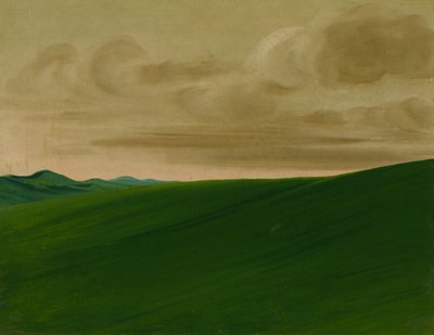 Nishnabottana Bluffs, Upper Missouri, 1832. od George Catlin