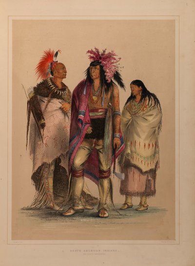 Portfolio severoamerických indiánů od George Catlin