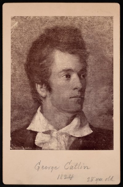 Autoportrét George Catlin 1796-1872, 1824. od George Catlin