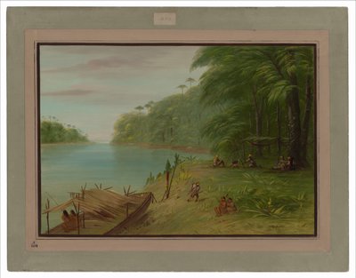 Pobřeží Essequiba od George Catlin