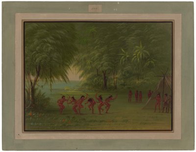 Tábor Tapuyů od George Catlin