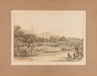 Plesová hra - č. 22 od George Catlin