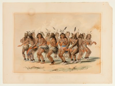Medvědí tanec - č. 18 od George Catlin