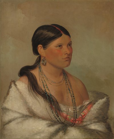 Orlí samice - Shawano od George Catlin