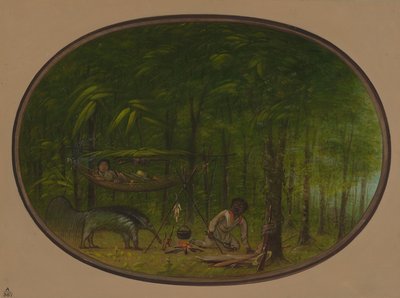 Velký mravenečník, 18541869. od George Catlin