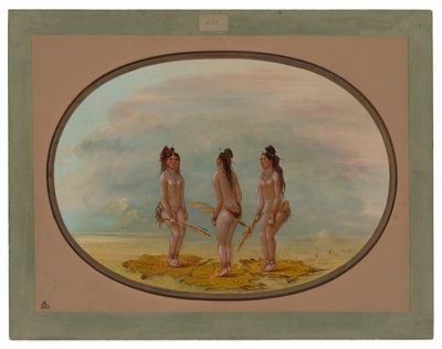 The Handsome Dance - Goo-a-give od George Catlin