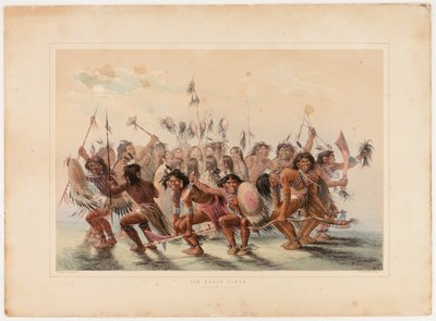 Tanec skalpů od George Catlin