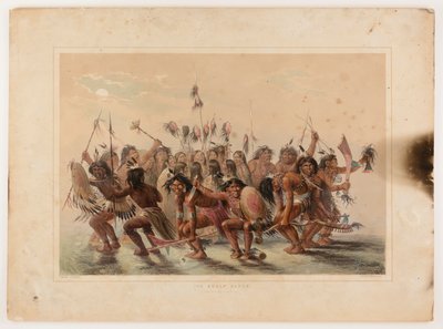 Tanec skalpů od George Catlin