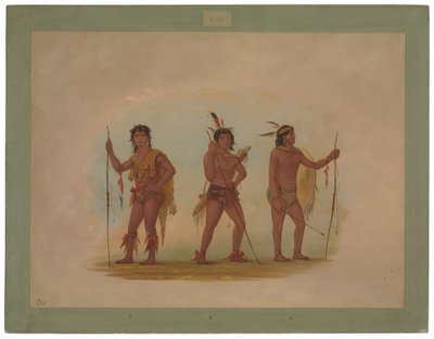 Tři To jsou muži od George Catlin
