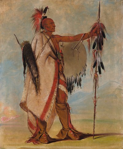 Tál-lee, Warrior of Distinction, od George Catlin