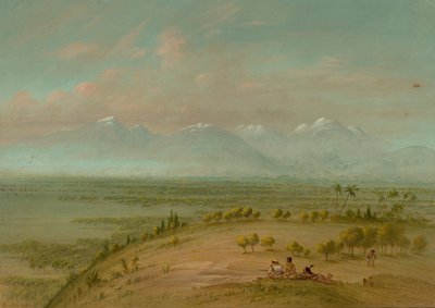 Pohled na Pampu del Sacramento, 18541869. od George Catlin