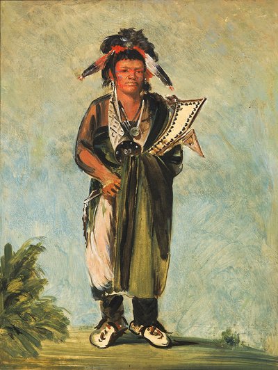 Wah-kón-ze-kaw, Had od George Catlin