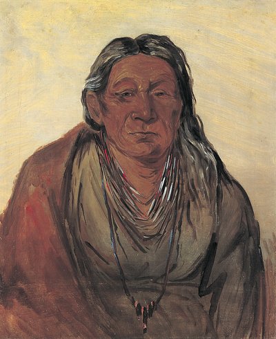 Wah-pe-séh-see, matka náčelníka od George Catlin