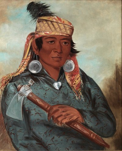 Wáh-pe-say, Bílá, 1830. od George Catlin