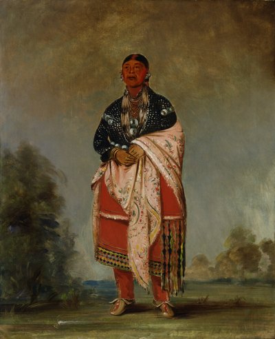 Manželka Kee-o-kúk, 1835. od George Catlin