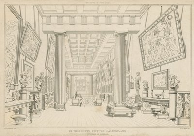 Obrazová galerie pana Thomase Hopea od George Cattermole