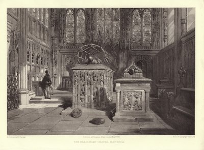 Kaple Beauchamp, Warwick od George Cattermole