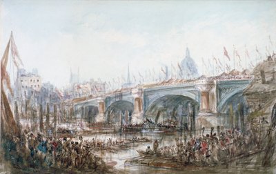 Otevření Blackfriars Bridge, Londýn, 1869 od George Chambers