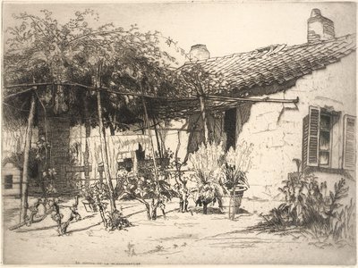 La Maison de la Blanchisseuse od George Charles Aid