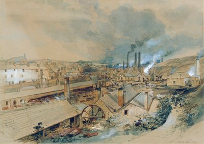 Železárny Dowlais od George Childs