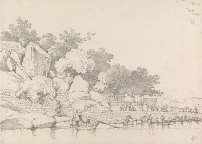Lap House, Inner Harbour, Macao od George Chinnery