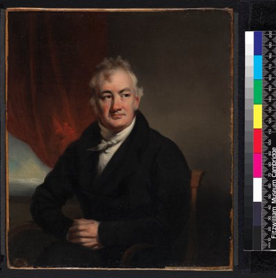 Portrét Johna Reevese, 1774-1856, před rokem 1852 od George Chinnery