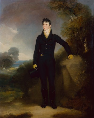 Portrét šlechtice, považovaného za hraběte z Limericku (olej na plátně) od George Chinnery