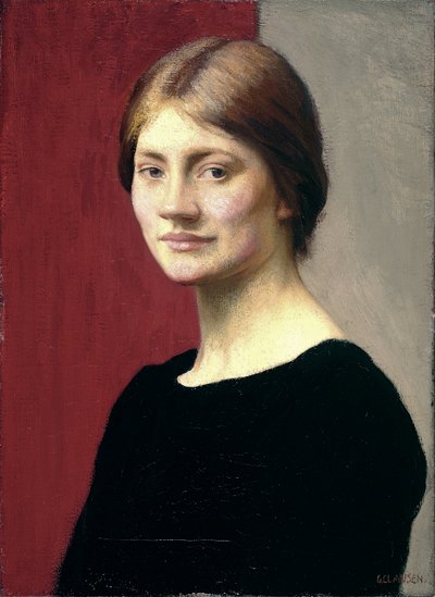 Dívka v černém od George Clausen