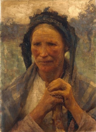 Žena z polí od George Clausen
