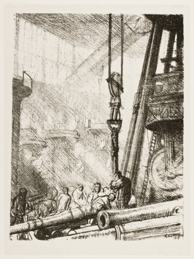 Zvedání vnitřní trubky od George Clausen