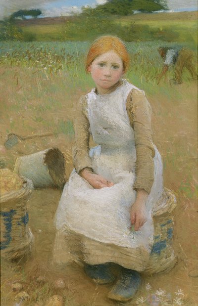 Malá růže, 1889 od George Clausen