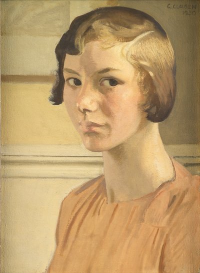 Portrét Elizabeth Clausenové od George Clausen