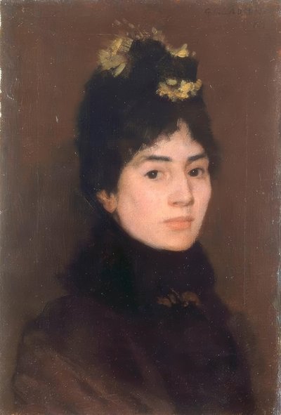 Portrét paní Mark Fisher od George Clausen