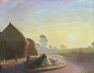 Východ slunce v září od George Clausen