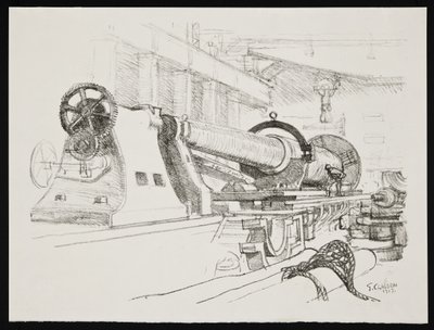 Soustružení velké zbraně od George Clausen