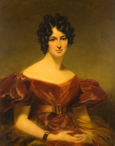 Portrét slečny Cecilie Siddonsové (1794-1868) od George Clint