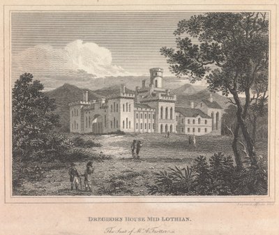Drechorn House Mid Lothian; strana 90 (první díl) od George Cooke