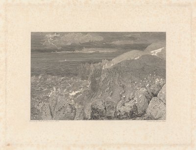 Konec země, Cornwall od George Cooke