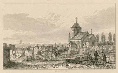 Old St Pancras Church, Londýn od George Cooke