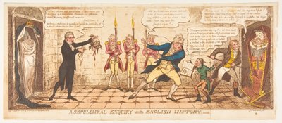 A Sepulchral Inquiry to English History, 1. června 1813. od George Cruikshank