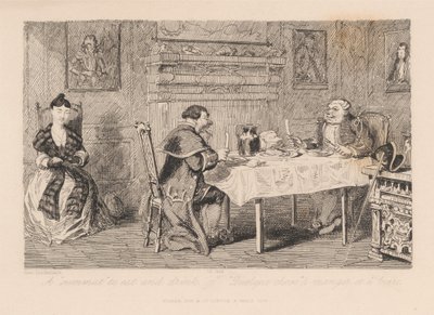 Něco k jídlu a pití od George Cruikshank