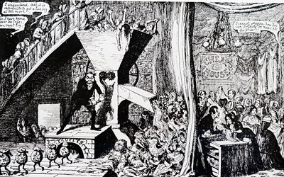 Když je kočka pryč od George Cruikshank