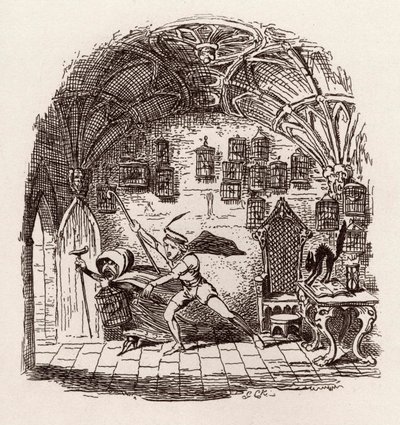 Bratři Grimmové Dětské a od George Cruikshank
