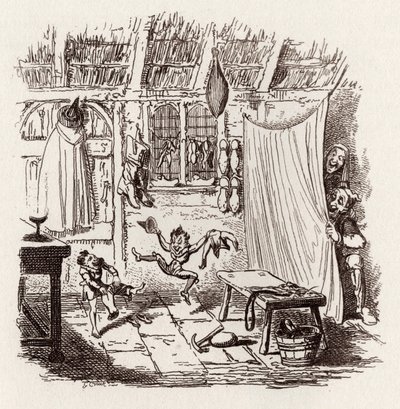 Bratři Grimmové Dětské a od George Cruikshank