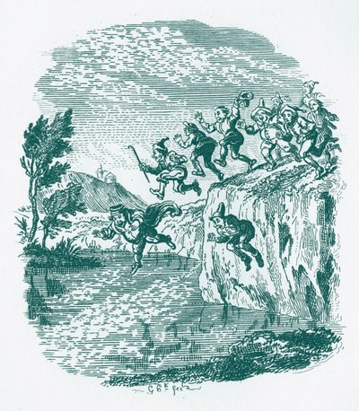 Bratři Grimmové Dětské a od George Cruikshank