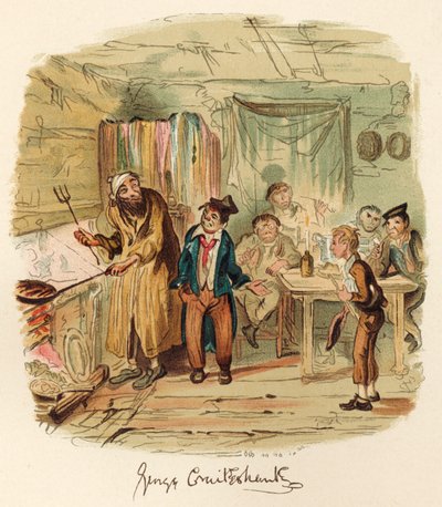 Kniha Charlese Dickense od George Cruikshank