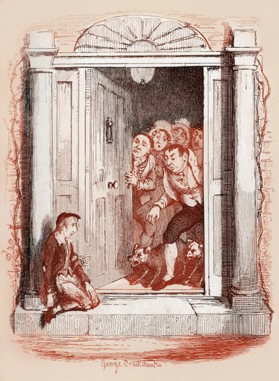 Charles Dickens „Dobrodružství Olivera Twista“ od George Cruikshank