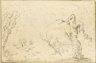 Komická scéna od George Cruikshank