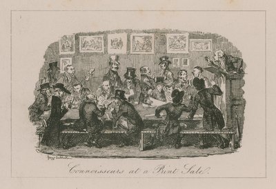 Znalci v prodeji tisku od George Cruikshank