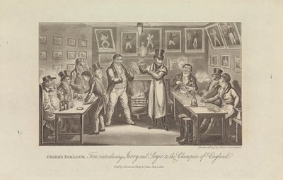 Cribbův salon od George Cruikshank